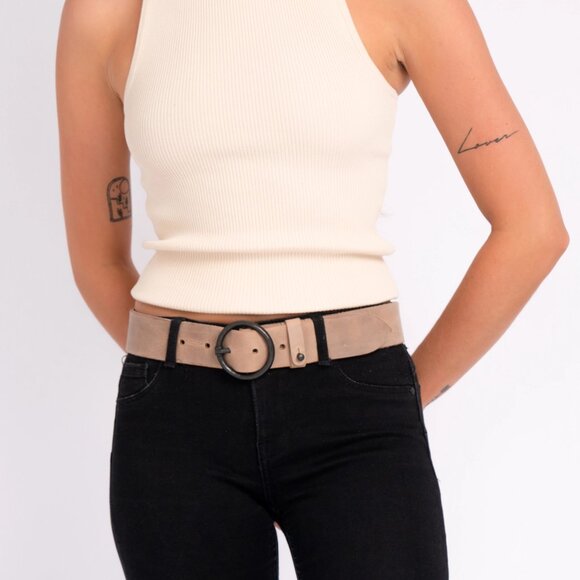 Boho Pip Vintage Leather Boho Belt main image 5